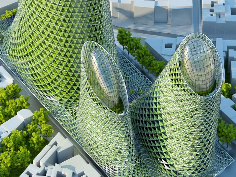 Illustration for article titled Paris as a Green and Sustainable Future City Is Even More Beautiful